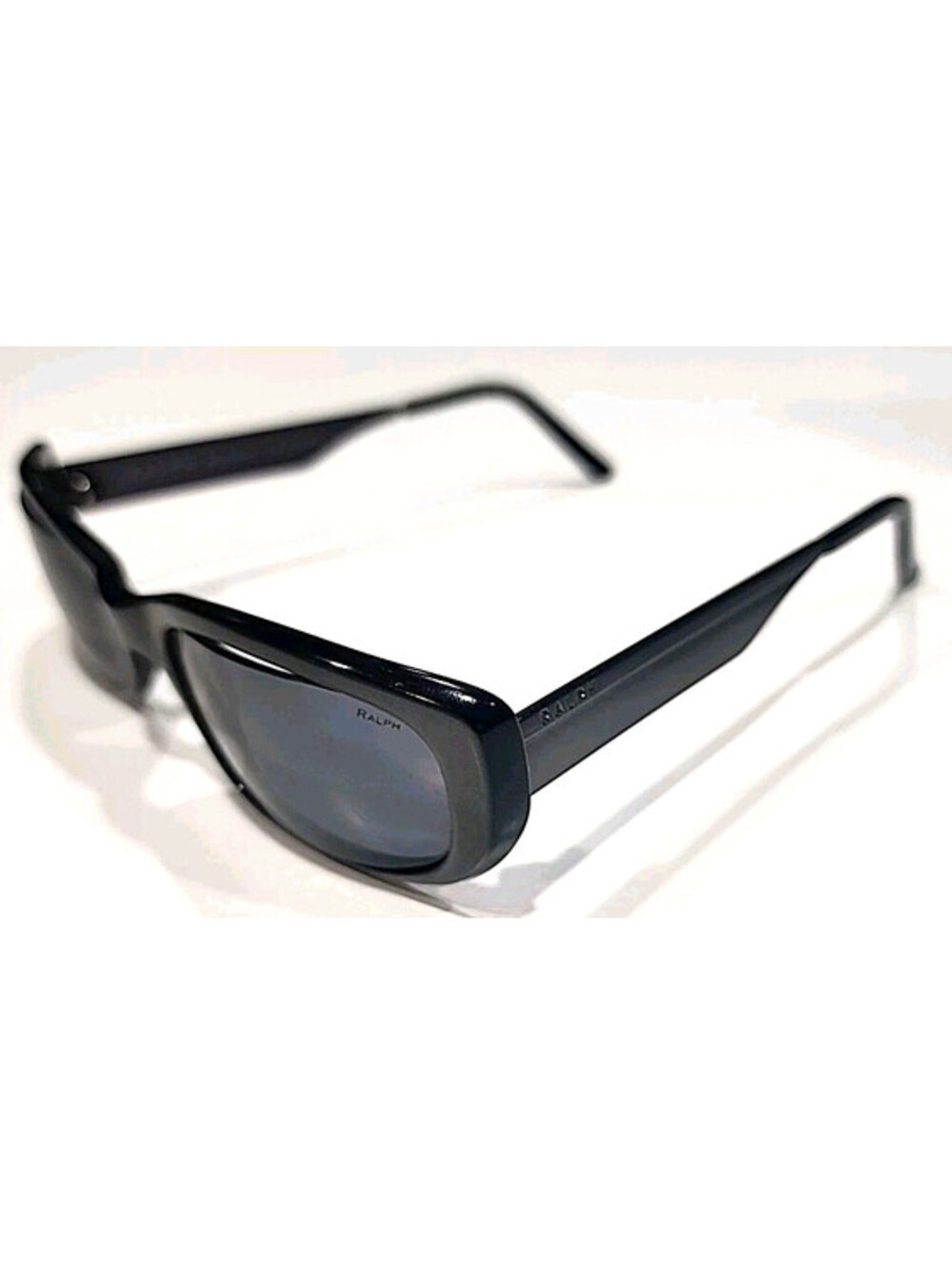 Ralph Lauren 931/S Sm Gray Rectangular Sunglasses 52-19 135 Lenses Popping Out